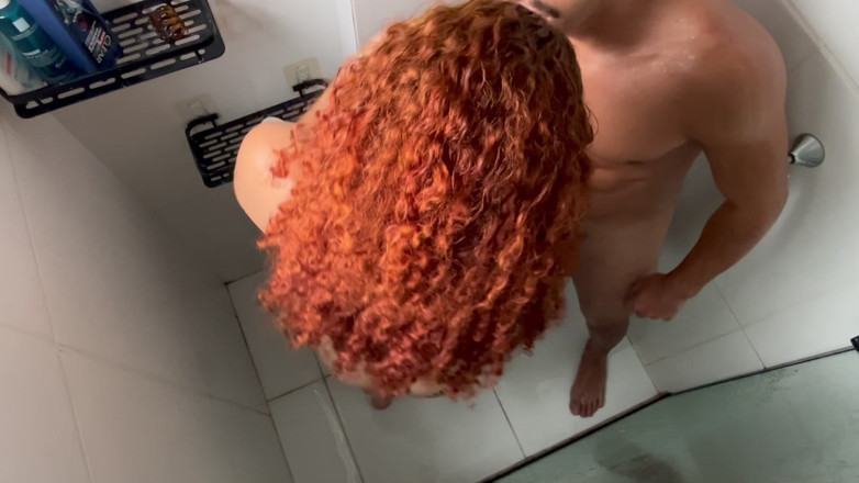 Katana Kai: Hot Redhead Asks for Sex in the Shower and Gets...