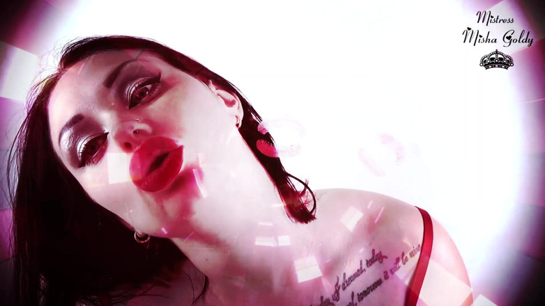 Goddess Misha Goldy: My red kisses on you