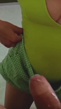 Bitch Riding on Her Stepbrother's Cock.