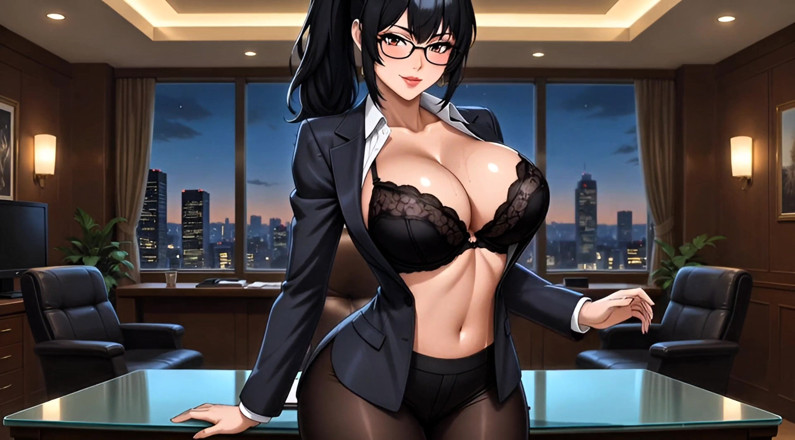 Stories&Anime: Il potente ceo si rilassa dopo la riunione a bordo -...