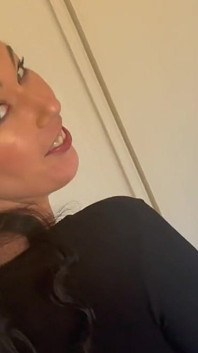 POV - I Drain His Balls with a Hot Titfuck Between My Big Natural Tits