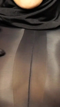 Worshipping My Encased Tits