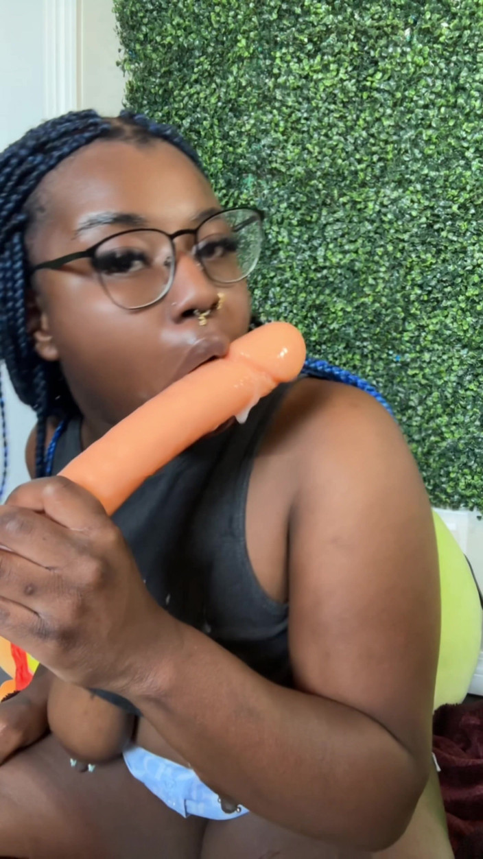Blue LaSirene: Ebony Girl Face Fuck