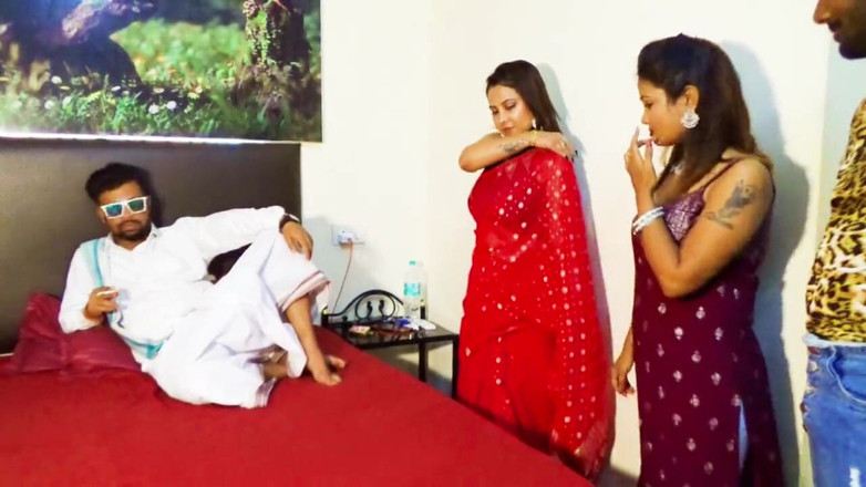 Your uncut: A Don Brought Two Girls and Cheat Them. Made Foursome...