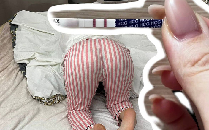LuxuryNut: Otěhotněla! Skutečná inseminace nevlastní sestry s těhotenským testem