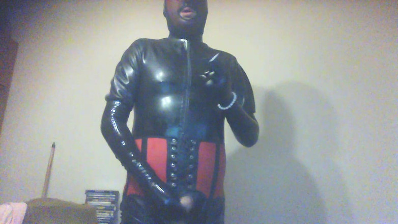 Latexsmoker: Latexpeti Další epizoda - Edging ptáka v latexu