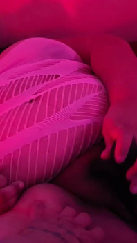 Koi Masturbating in Club