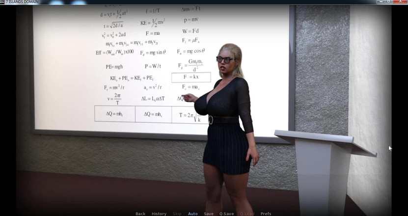 Erotic Krisso: 7 islands domän - perfekt MILF styvmamma med stora bröst