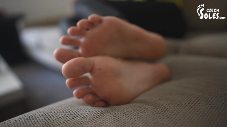 Czech Soles - foot fetish content: Worship my tired feet