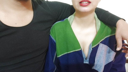 Hornycouple149: Un demi-frère indien essaye cette astuce bizarre - Family Therapy slap