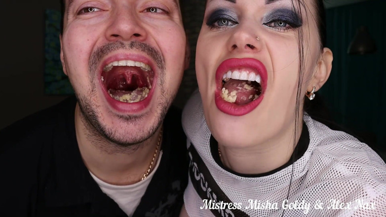 Goddess Misha Goldy: Couple of Giants Making You Cum and Eating You Shrunken...