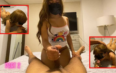 Sheilabratz: (2부) 상사의 자지를 빨아주는 직원 그는 그녀의 엉덩이를 우유로 채운다