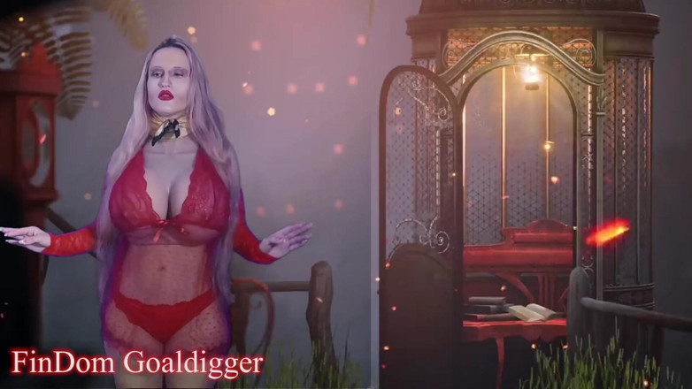 FinDom Goaldigger: Magic transformation into a sex toy