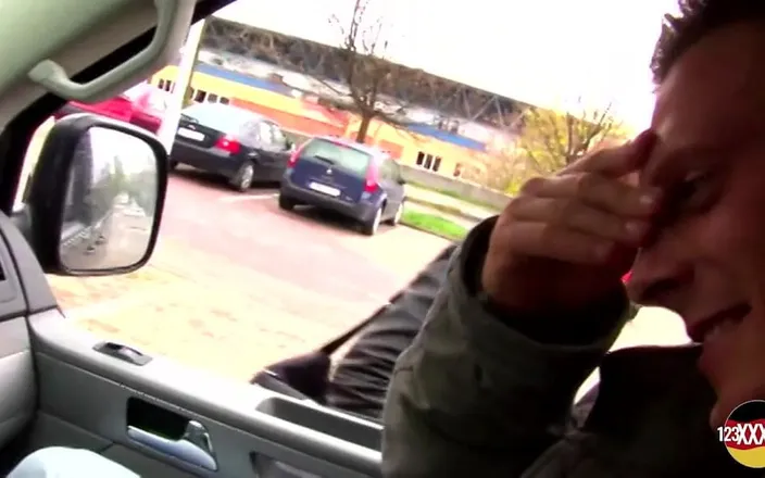 123XXX - Fucked Amateurs in Germany!: Busty Bruntte MILF Adores to Fuck in the Car
