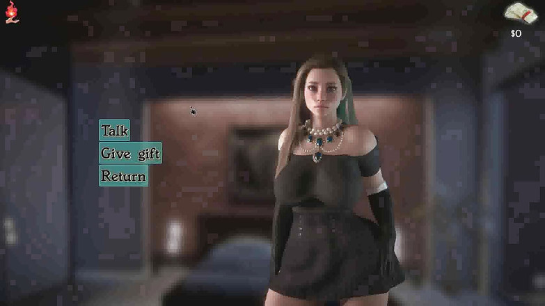 Erotic Krisso: 大地の主人 - 彼はそんな欲望で新しい女の子を押し付けた