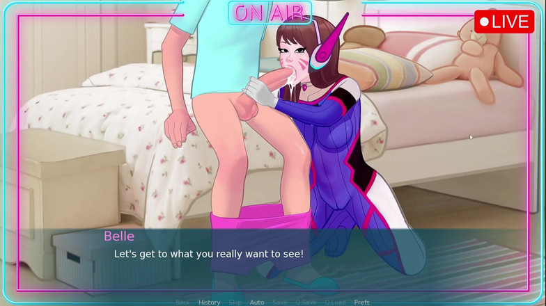 LewdArcade: Sexnote belle delphine collezione di scene nude. Scarica il gioco