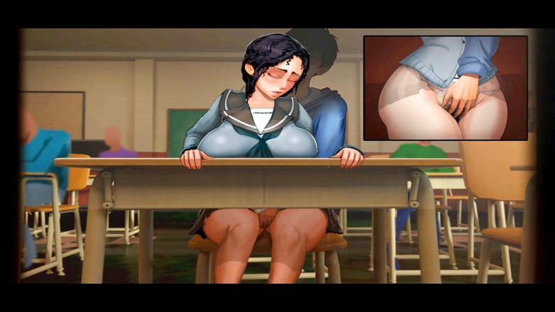 Hentai World: 털이 무성한 보지를 만지는 태피 이야기