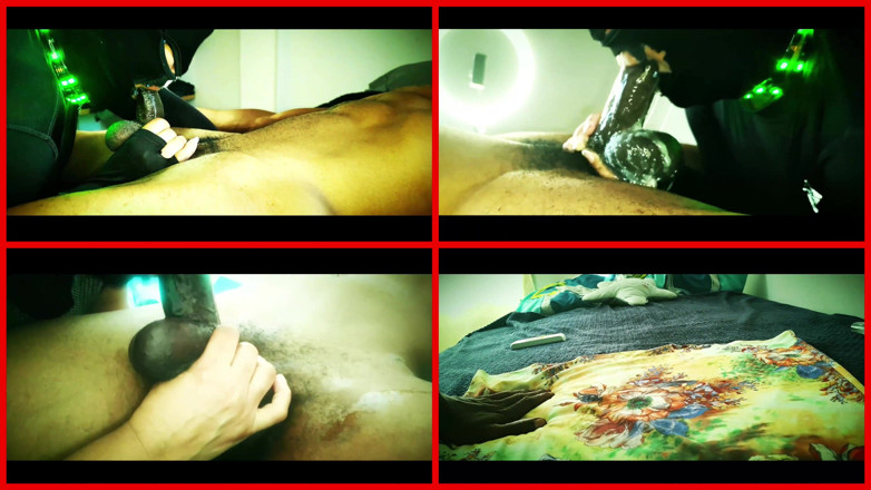 Uncut Lil Midget and Latina Freaky Friends: Goon Room the Dark-mask Edition