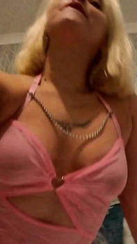 Hot Sexy College Slut Goes Full Naked with a Striptease by Taking Her See Through Pink Dress off and Show Her Pussy & Naked Ass