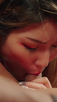 Busty Tattoo Artist, Li Zhiyan, Fucked by a Client