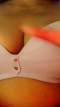 Sexy Girl White Bra Big Boobs Show.