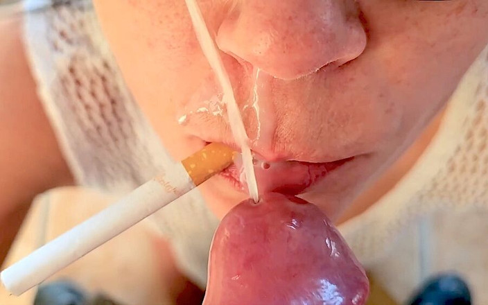 Anna Booty: Kouření po kouření s výstřikem do pusy