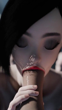 Zero-g Deepthroat & Anal on Orbital Station Japanese Echo Takes Hard Assfuck in Space Before Back Cumshot