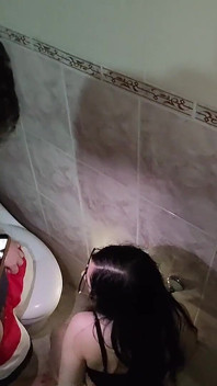 This Is How My Stepbro Grabs Me in the Toilet