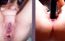 Mirelladelicia striptease: Anal Close-up Dildo 20x3