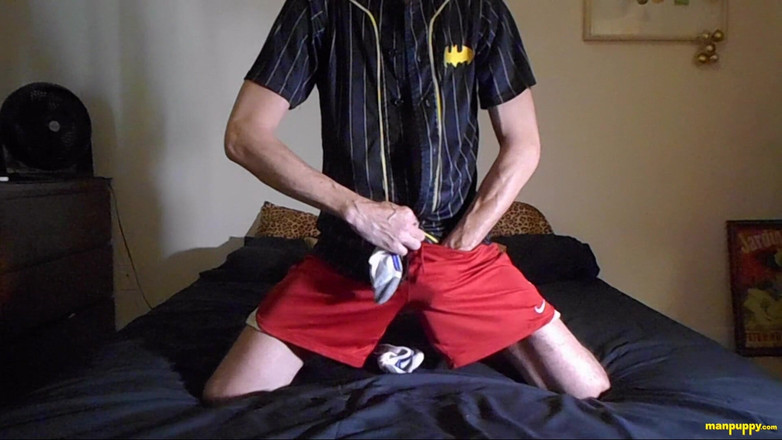 Man Puppy: Z autografem skarpetki zalana spermą