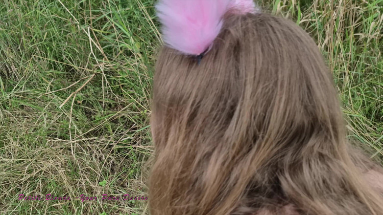 Petite blond your pure desire: Pet Girl Gets Taken Out on a Leash for a...