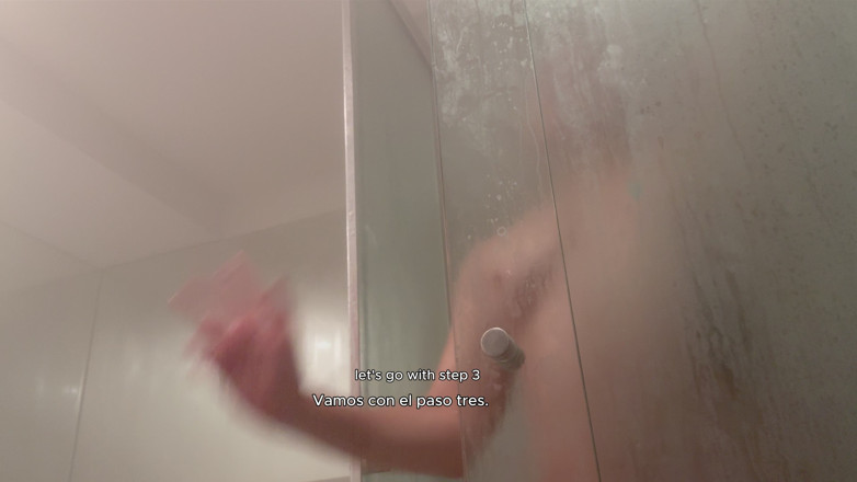 Seiko Osabe: Spanish Class! in the Shower I Will Teach You a...
