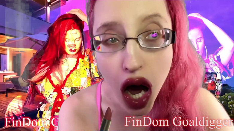 FinDom Goaldigger: LipGloss transformed you into iPhone