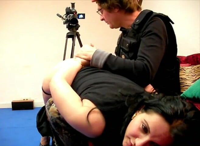 Orgsex: Clara's spanking