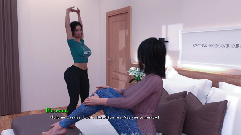 TransLure: Having Hard Time Fg 1 - Game Intro Anna Presses Jane’s Boobs...