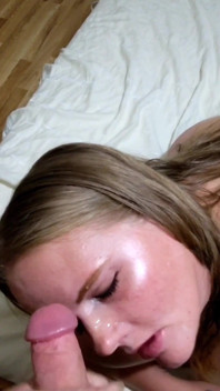 Nichole Madison Facial Cumshot