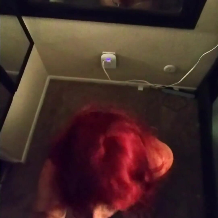 Jack smith: Redhead tinder slut gets facial and swallows