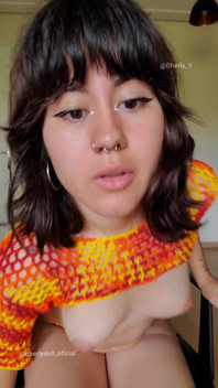 Topless Small Bouncing Tits