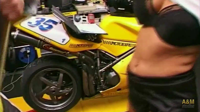 A&M Studios: The moto gp racer who fucked in the pits.
