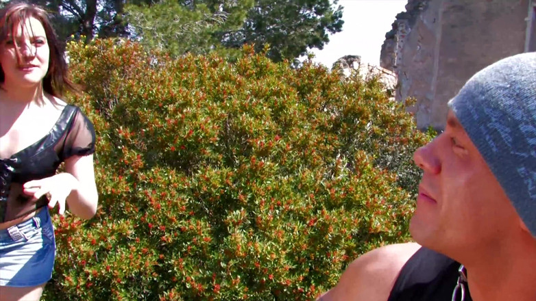 CBD Media: Gorgeous Czech teen with blonde hair and big natural tit...