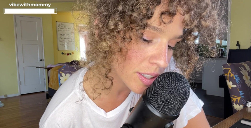 VibeWithMommy: Asmr Role Play X-rated: Stepmom Sneaks Sloppy Explosive Blowjob with...