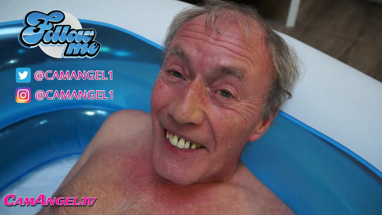 CamAngel: 3 Girls Pee on Grandpa