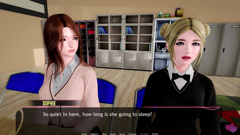 3D Cartoon Porn: Murmur 3 - adam massiert die brüste seiner lehrerin helen