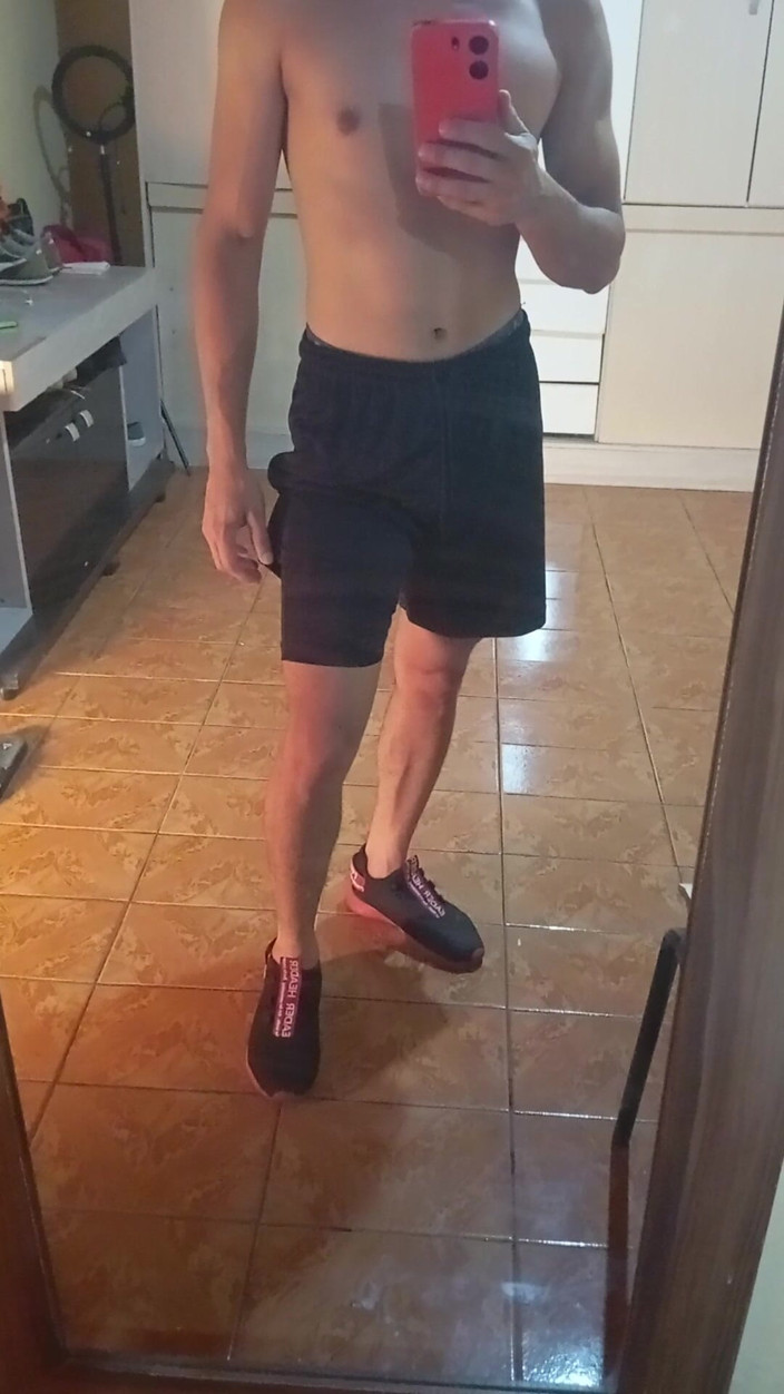 Ray Oliver: Black Gym Shorts