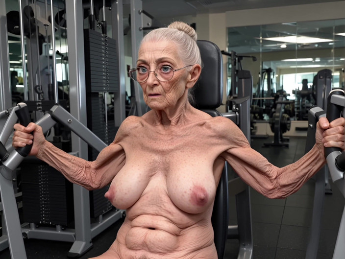 Narata12: Old Ladies in the Gym
