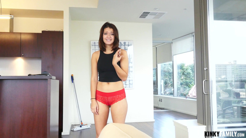 Kinky Family: Big dick surprise for stepsis