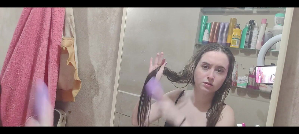 RavenHearth666VIP: Szczotkowanie mokrych włosów