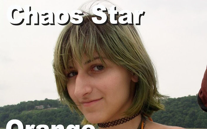 Picticon bondage and fetish: Chaos Star en bikini naranja repando