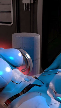 Testing the Pussy of a Half Assembled Sex Robot Girl
