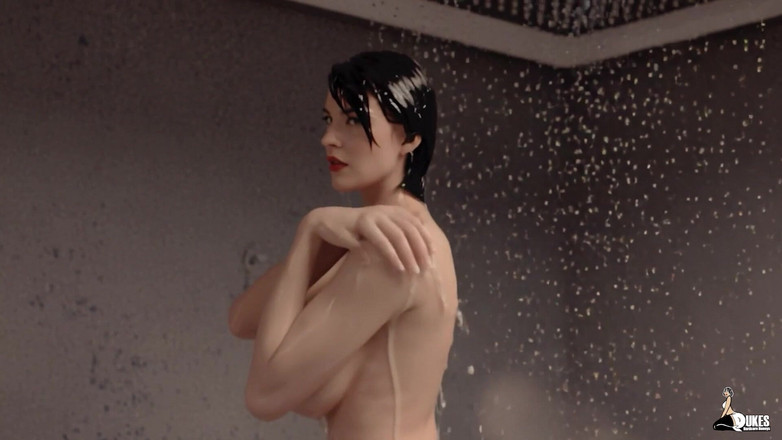 Dukes Hardcore Honeys: 큰 엉덩이의 레즈 직원을 자신의 아파트로 초대하는 흑인 보스